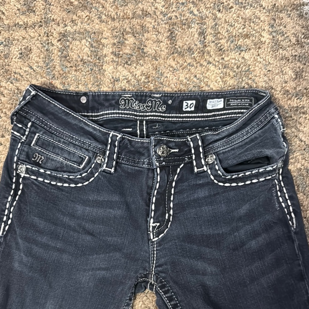 Miss Me Dark Wash Boot Cut Jeans
